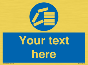 Custom Stack Correctly Sign